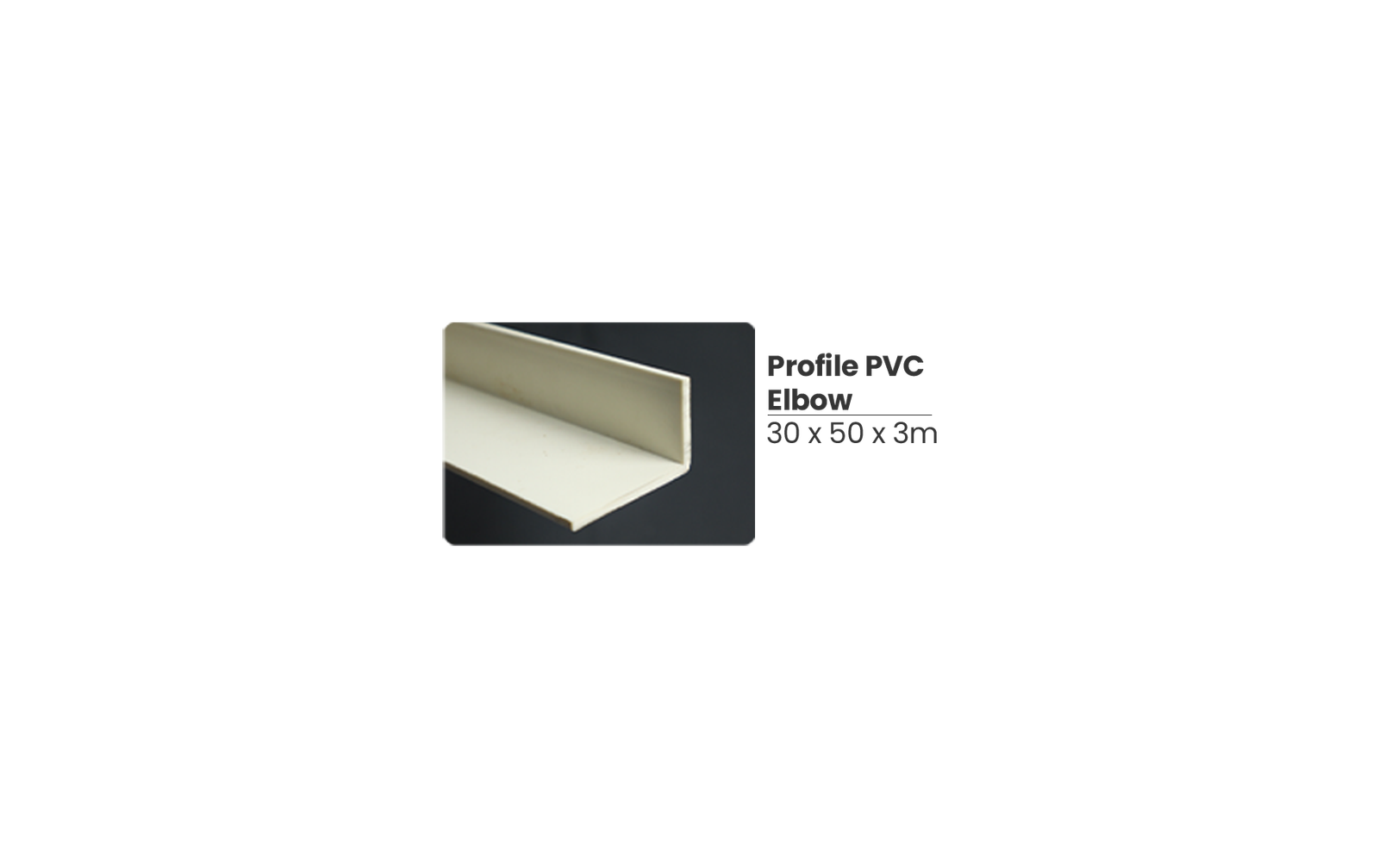 Profile PVC Elbow